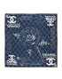 Chanel Rue Cambon Scarf, back view