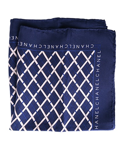 Chanel Woven Chain Pocket Square, front view