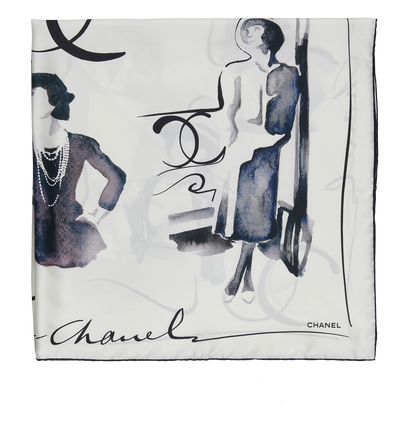 Chanel Coco Scarf, front view