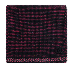 Chanel CC Scarf, Cashmere, Pink/Blk, MIGB, 2*