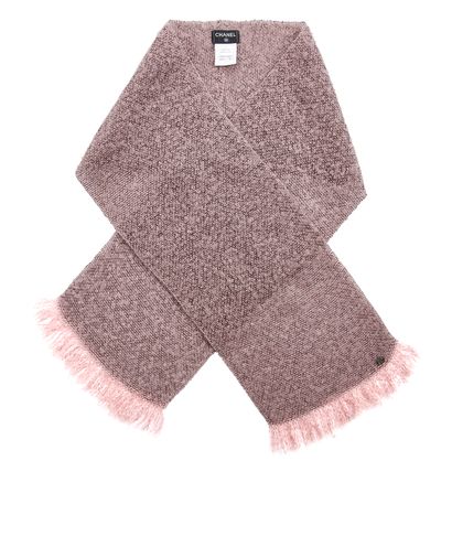 Chanel Tweed Scarf, front view
