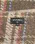 Chanel CC Tartan Shawl, other view