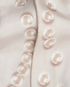 Chanel CC Pearl Print Bandeau Scarf, &pound;105, Accessories, Cream, Silk, Other view