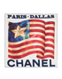 Chanel Paris Dallas Flag Scarf, back view