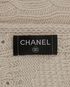 Chanel CC Cable Knit Throw, other view