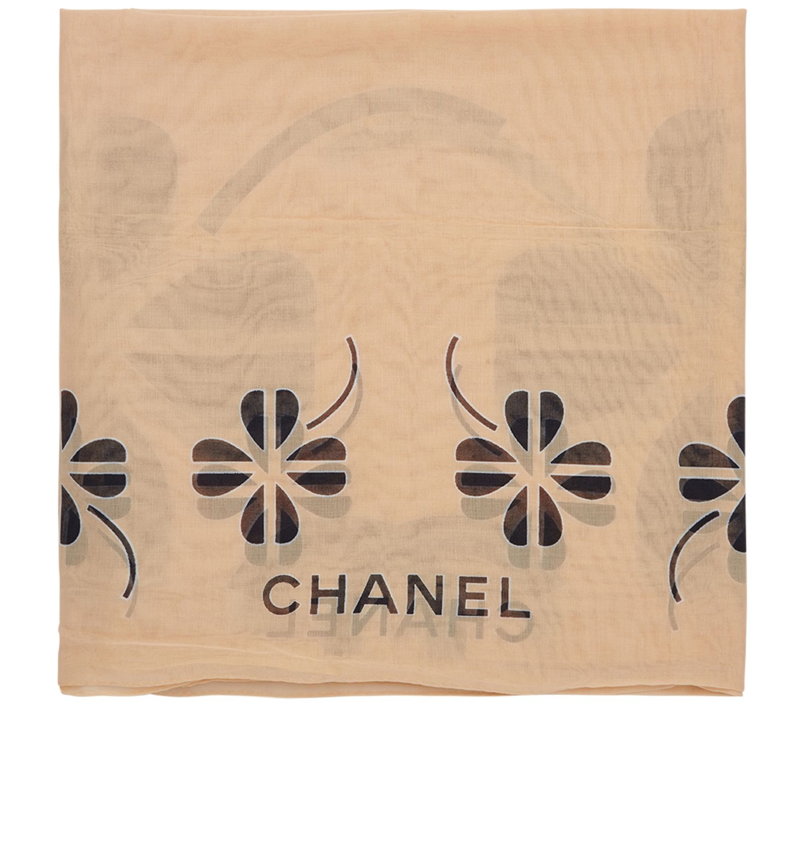 Chanel CC Clover Scarf, Scarves - Designer Exchange | Buy Sell Exchange