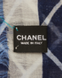 Chanel CC 140 Floral Sheer Shawl, other view