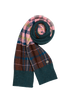 Chanel Plaid Scarf, &pound;350, Accessories, Green/Pink, Cashmere, Other view