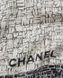 Chanel Large CC Head Scarf, £250, Accessories, Black/White, Silk, Other view