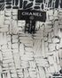 Chanel Large CC Head Scarf, £250, Accessories, Black/White, Silk, Other view