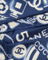 Chanel Printed Slim Bandeau Scarf, other view