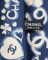 Chanel Printed Slim Bandeau Scarf, other view