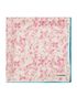 Chanel Floral Brush Print Scarf, back view