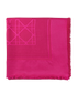Christian Dior Geometric Scarf, &pound;150, Accessories, Pink, Silk/Wool, Front view