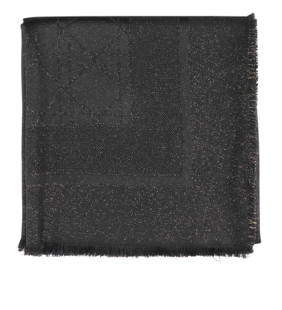 Christian Dior Cannage Shawl, front view