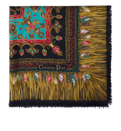 Dior Scarf, &pound;150, Accessories, Black, Wool, Front view