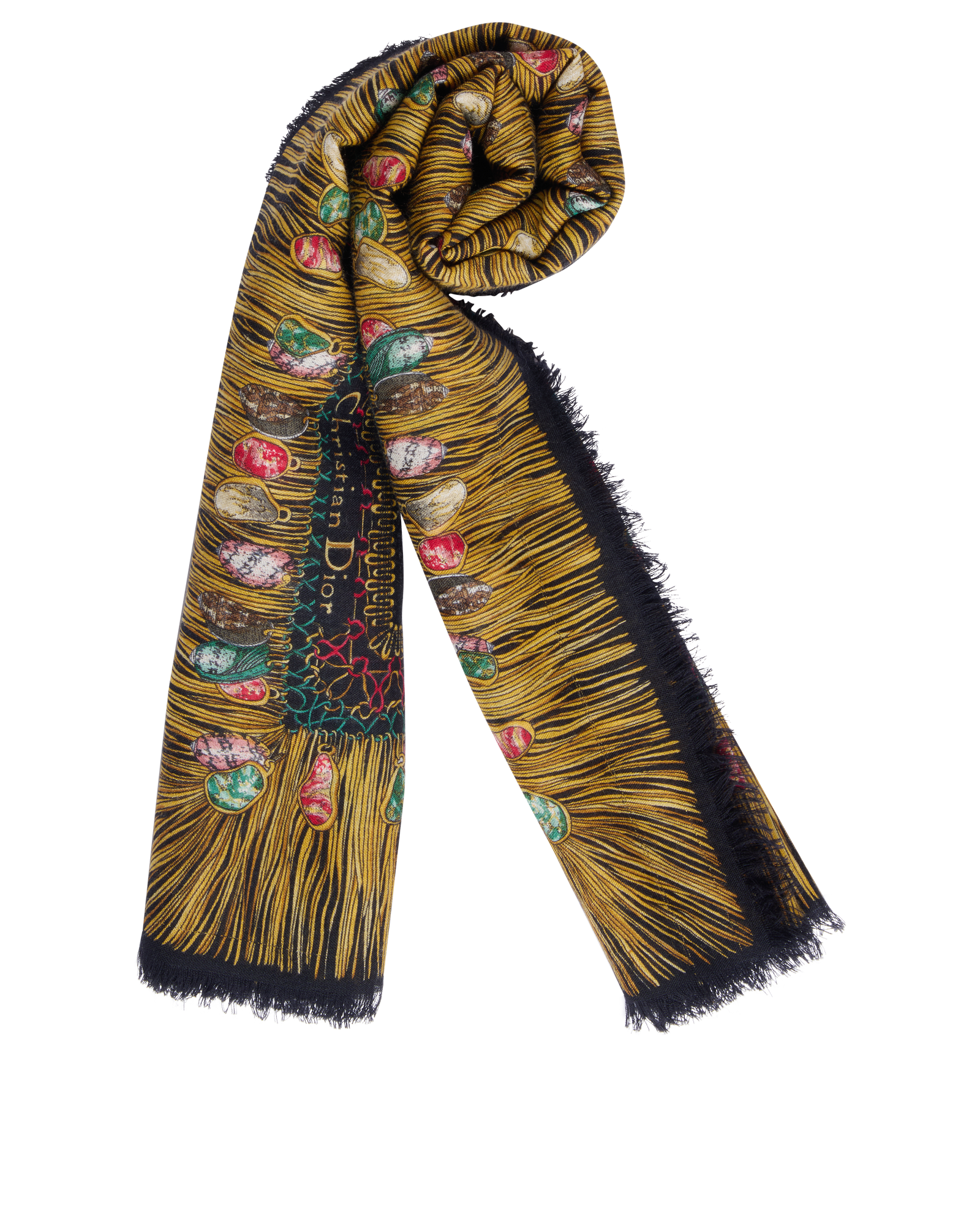 Dior Scarf, &pound;150, Accessories, Black, Wool, Other view