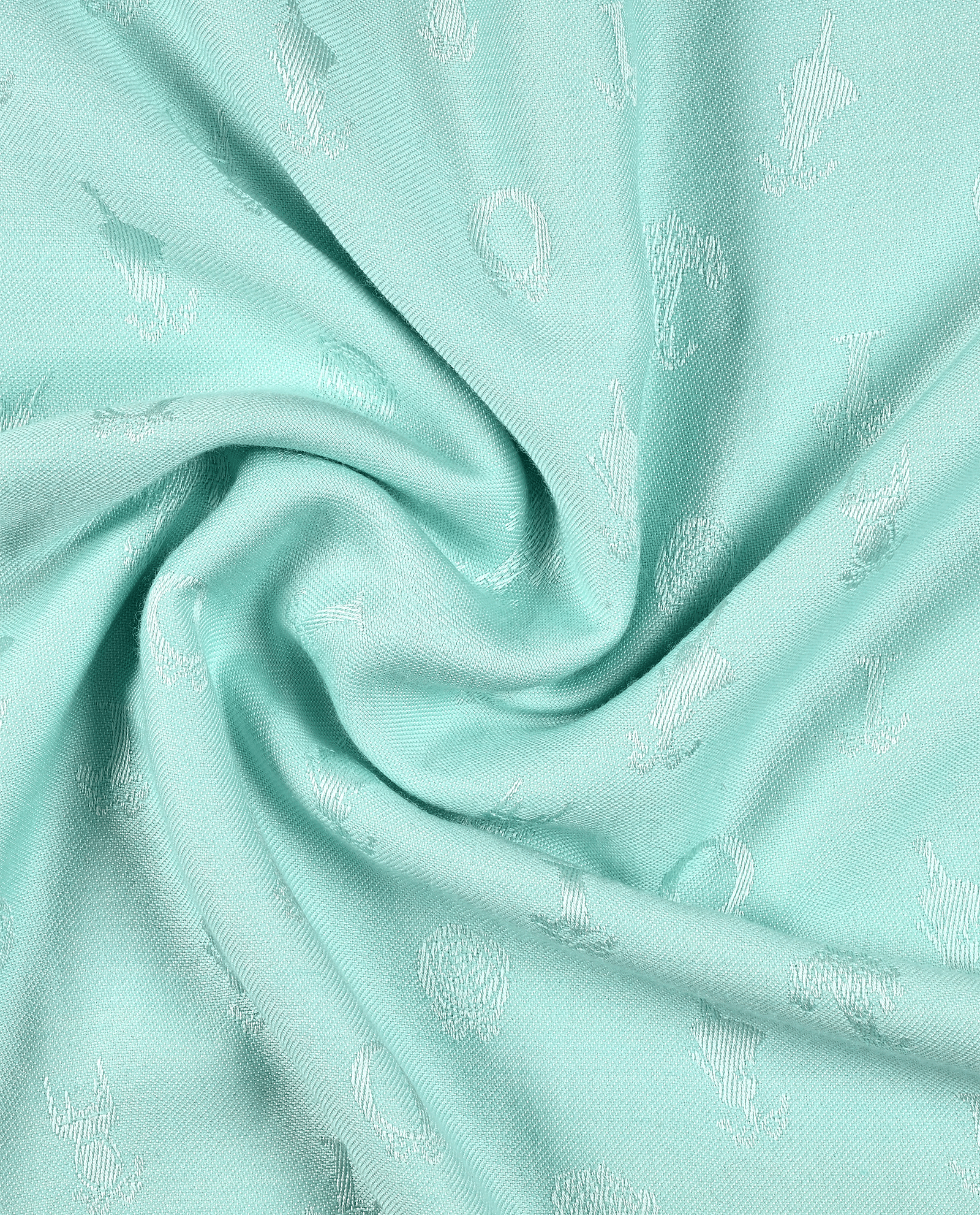 Christian Dior Logo & Icon Shawl, &pound;320, Accessories, Blue, Silk/Wool, Other view