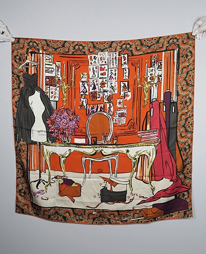 Dior Haute Couture scarf, &pound;130, Accessories, Front view