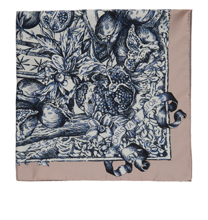 Christian Dior Zodiac Scarf, front view