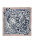 Christian Dior Zodiac Scarf, back view