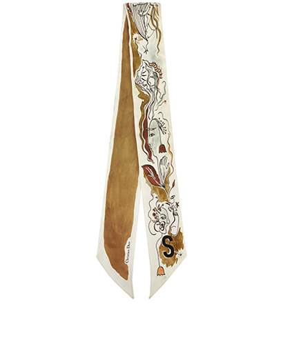 Christian Dior 'S' Mitzah Twilly, front view