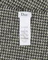 Christian Dior Houndstooth Scarf, other view