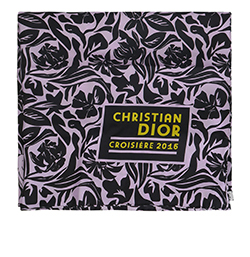 Christian Dior Croisiere 2016 Scarf, Silk, Purple, B, 3*