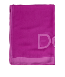 Dolce & Gabbana DG Scarf Long Sheer Scarf, Purple 3*