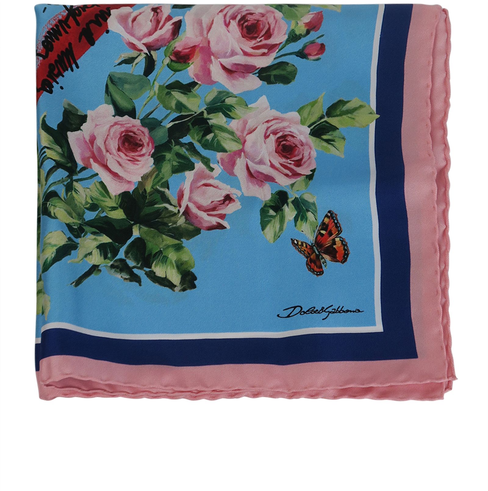 Dolce & Gabbana Heart & Roses Scarf, Scarves - Designer Exchange | Buy Sell  Exchange