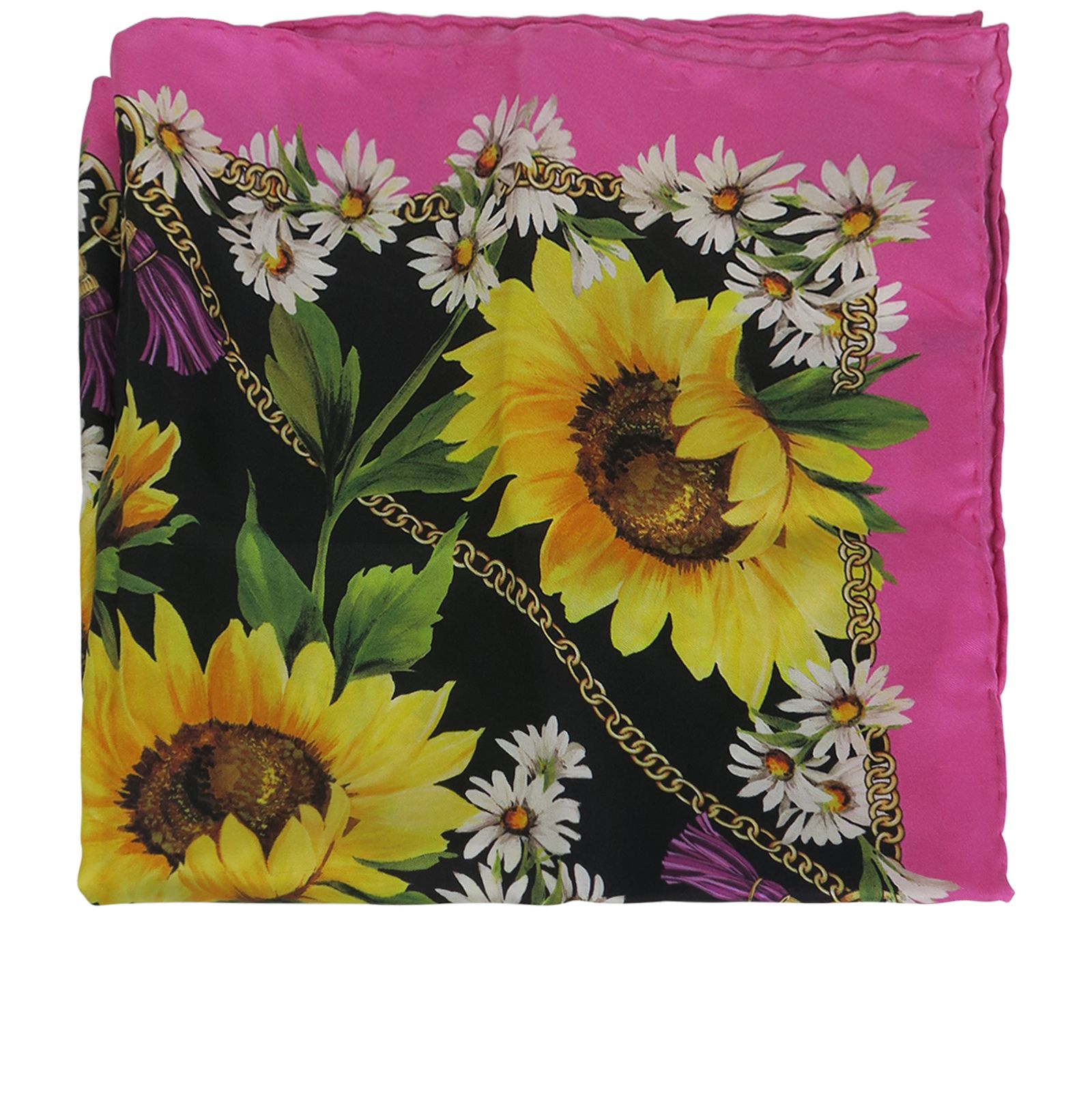 Dolce & Gabbana Sunflower Scarf, Scarves - Designer Exchange | Buy Sell  Exchange