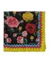 Dolce & Gabbana Large Multi Roses Scarf, front view