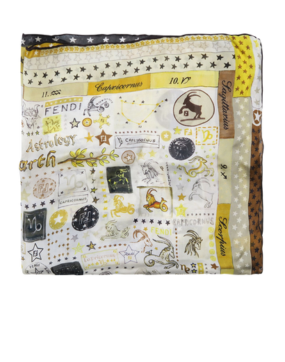 Fendi Zodiac Handkerchief, front view