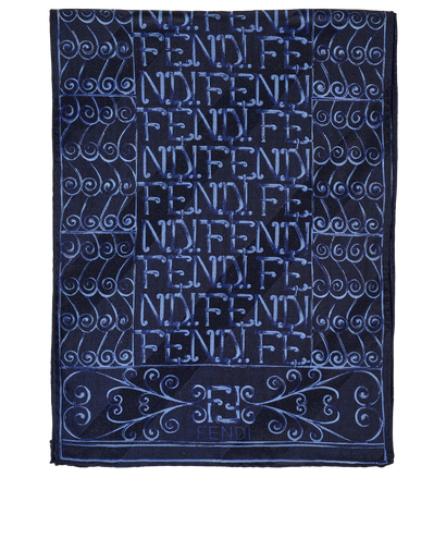 Fendi Logo Scarf, front view