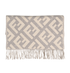 Fendi FF Scarf, &pound;350, Accessories, Grey/White, Cashmere, Front view