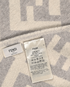 Fendi FF Scarf, &pound;350, Accessories, Grey/White, Cashmere, Other view