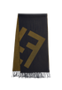 Fendi Logo Scarf, back view