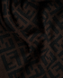 Fendi Zucca Scarf, £250, Accessories, Black, Wool, Other view