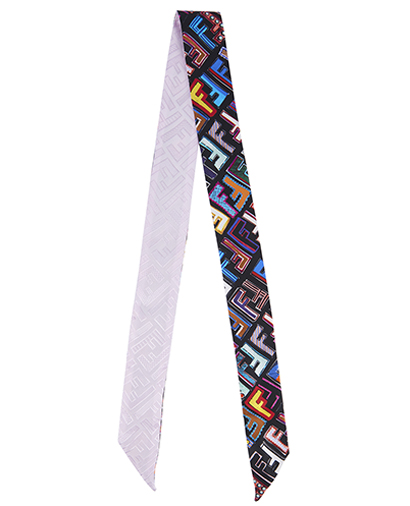 Fendi Fun Fair Double Sided Wrappy Twilly, front view