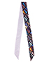 Fendi Fun Fair Double Sided Wrappy Twilly, front view