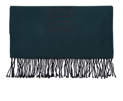 Givenchy Logo Fringed Scarf, front view