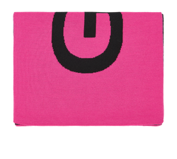 Givenchy Logo Scarf, Wool, Pink/Blk, MII, 3*
