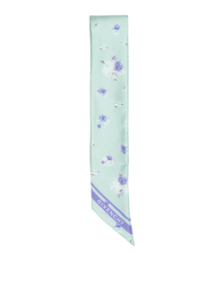 Givenchy Bandeau Scarf, Silk, Green/Purple, Silk, 3*