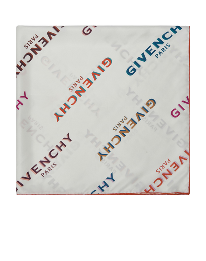 Givenchy All Over Logo Scarf, front view