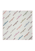Givenchy All Over Logo Scarf, back view