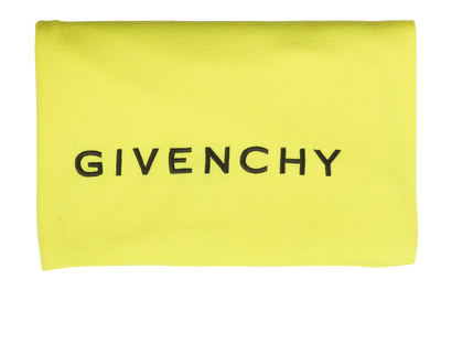 Givenchy Logo Scarf, &pound;120, Accessories, Yellow, Wool, Front view