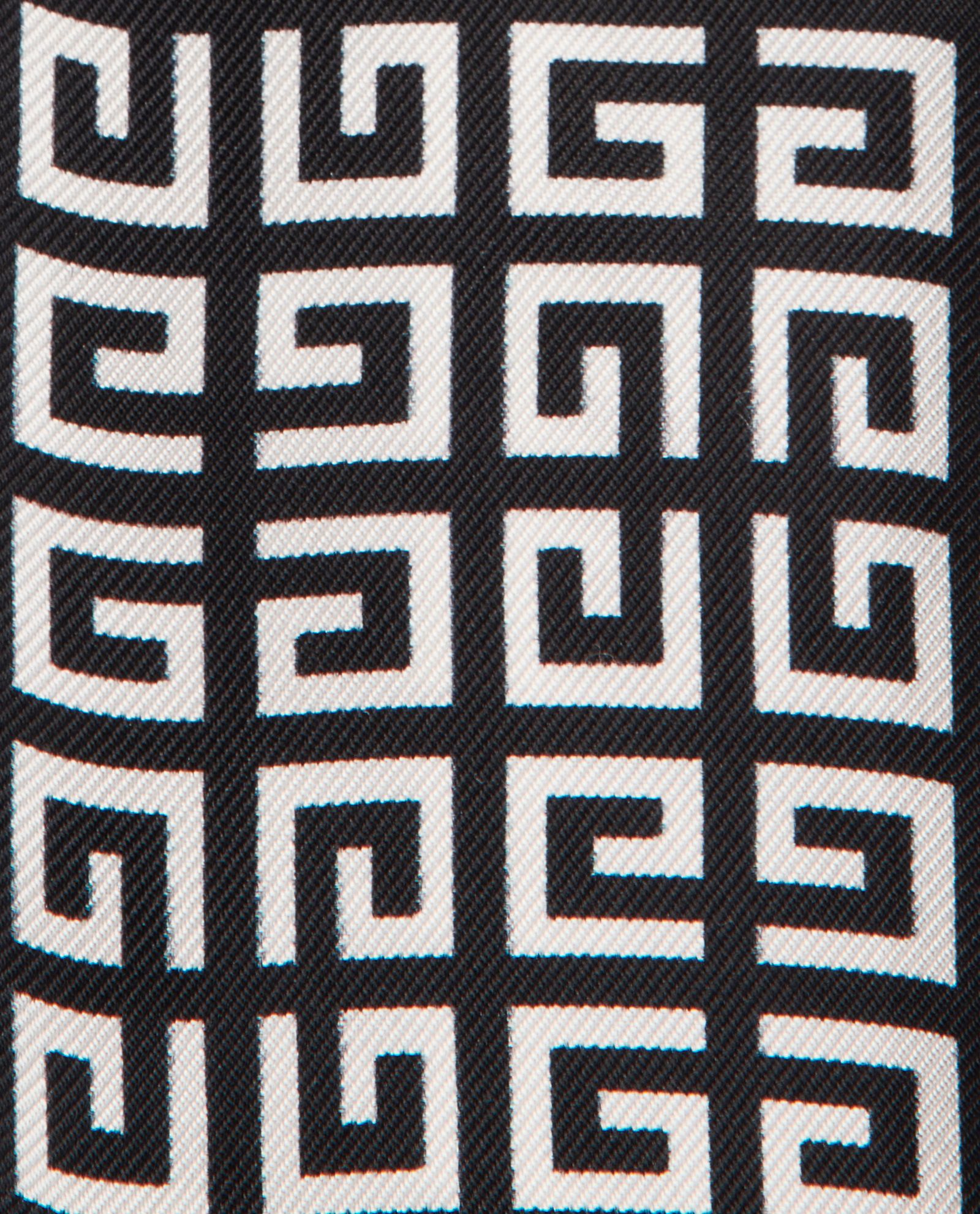 Givenchy Monogram Twilly, &pound;80, Accessories, Black/White, Silk, Other view