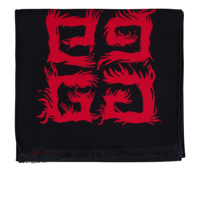 Givenchy 4G Flame Scarf, front view