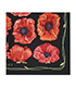 Gucci Poppy Print Scarf, front view