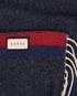 Gucci Hollywood Forever Graphic Scarf, &pound;230, Accessories, Blue/Grey/Red, Cashmere/Silk, Other view